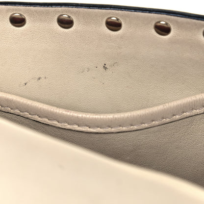 Valentino Garavani Nappa Medium Rockstud Spike Shoulder Bag Light Ivory 14 of 21