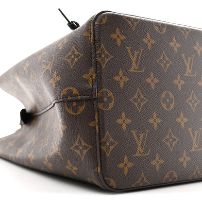 Louis Vuitton Monogram Neonoe MM Black 9 of 10