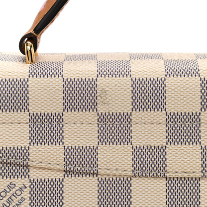 Louis Vuitton Damier Azur Braided Croisette Rose 9 of 9