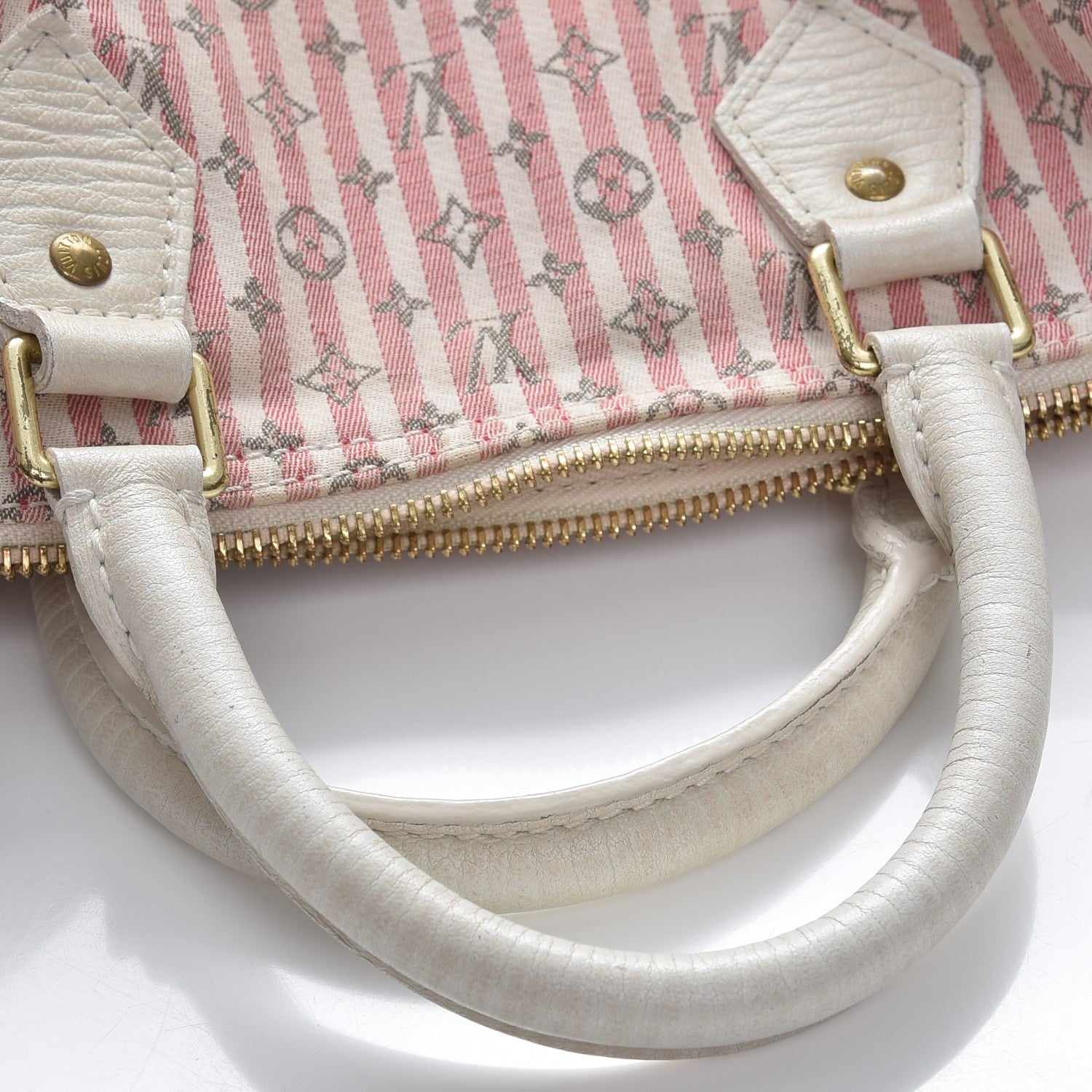 Louis Vuitton Mini Lin Croisette Speedy 30 Rouge 12 of 16