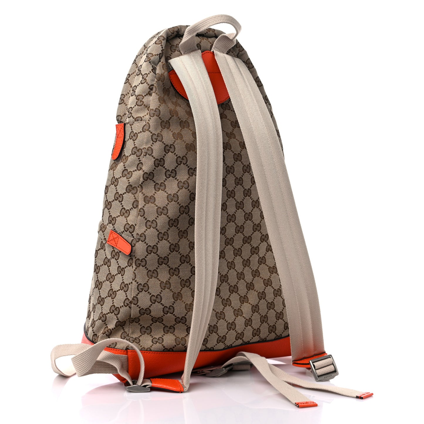 X THE NORTH FACE Monogram Textured Dollar Calfskin Embroidered Beige Ebony Mystic White Deep Orange