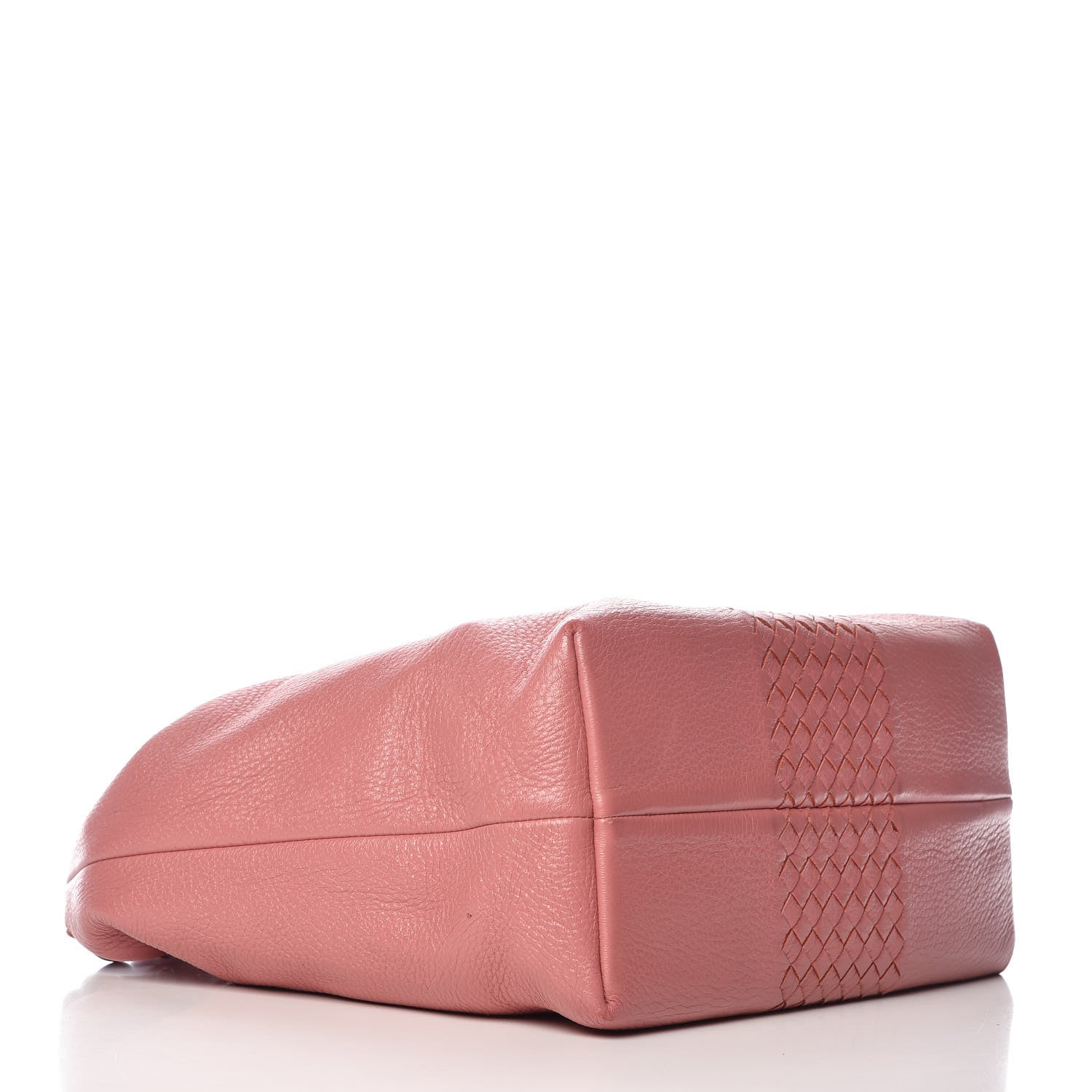 Bottega Veneta Cervo Deerskin Intrecciato Braided Hobo Rose Pink 4 of 14