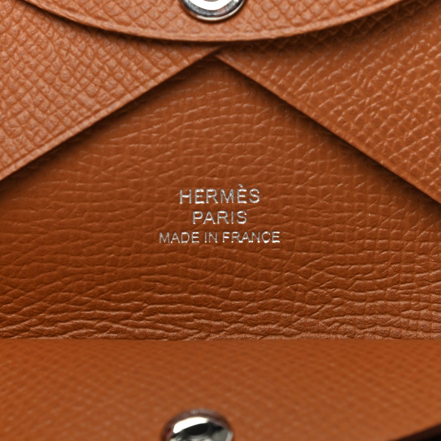 Epsom Calvi Duo Card Case Gold