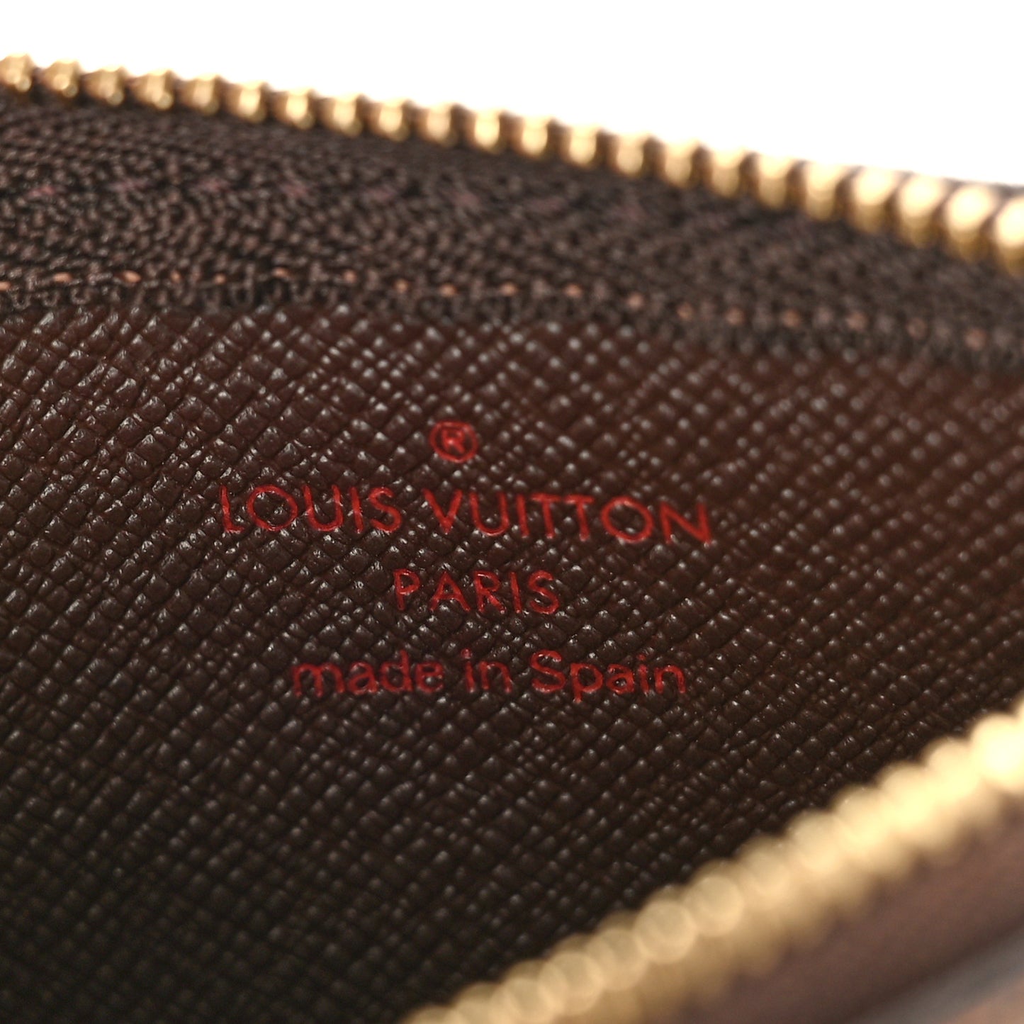 Damier Ebene Key Pouch