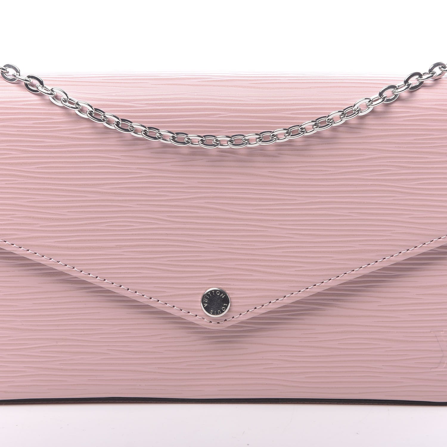 Louis Vuitton Epi Pochette Felicie Rose Ballerine 9 of 9