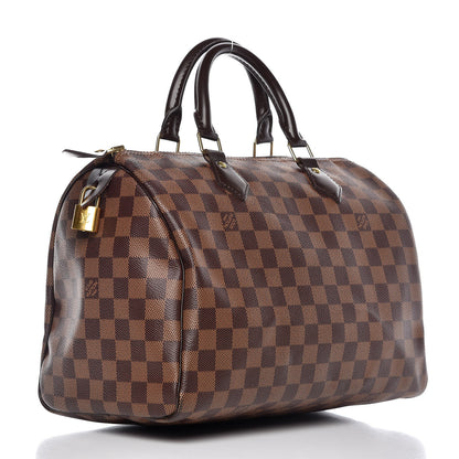 Louis Vuitton Damier Ebene Speedy 30 3 of 10