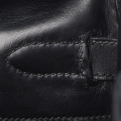 Hermes Box Kelly Retourne 32 Black 10 of 42