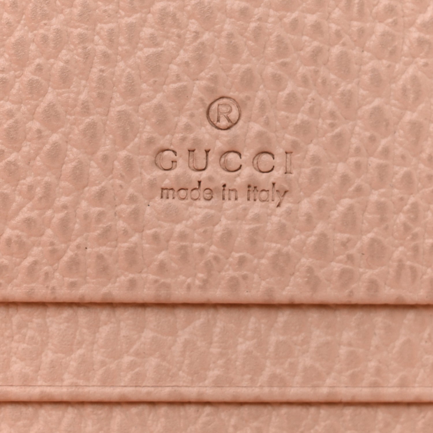 Gucci Dollar Calfskin GG Supreme Monogram GG Marmont Card Case Perfect Pink Beige Mystic White 6 of 7