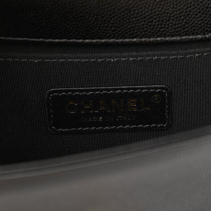 Chanel Caviar Quilted Small Boy Flap Black 6 of 9