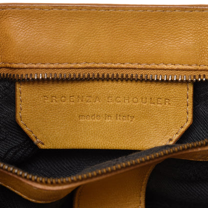 Proenza Schouler Lambskin Medium PS1 Satchel Mustard 8 of 17