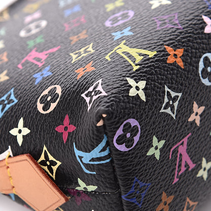 Louis Vuitton Monogram Multicolor Cosmetic Pouch Black Grenade 9 of 11