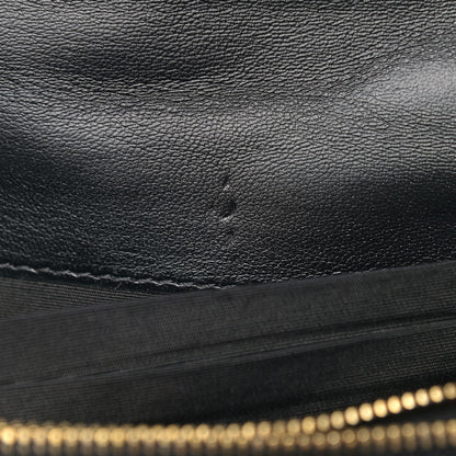 Versace Lambskin Quilted Medusa Wallet On Chain Crossbody Black 10 of 11