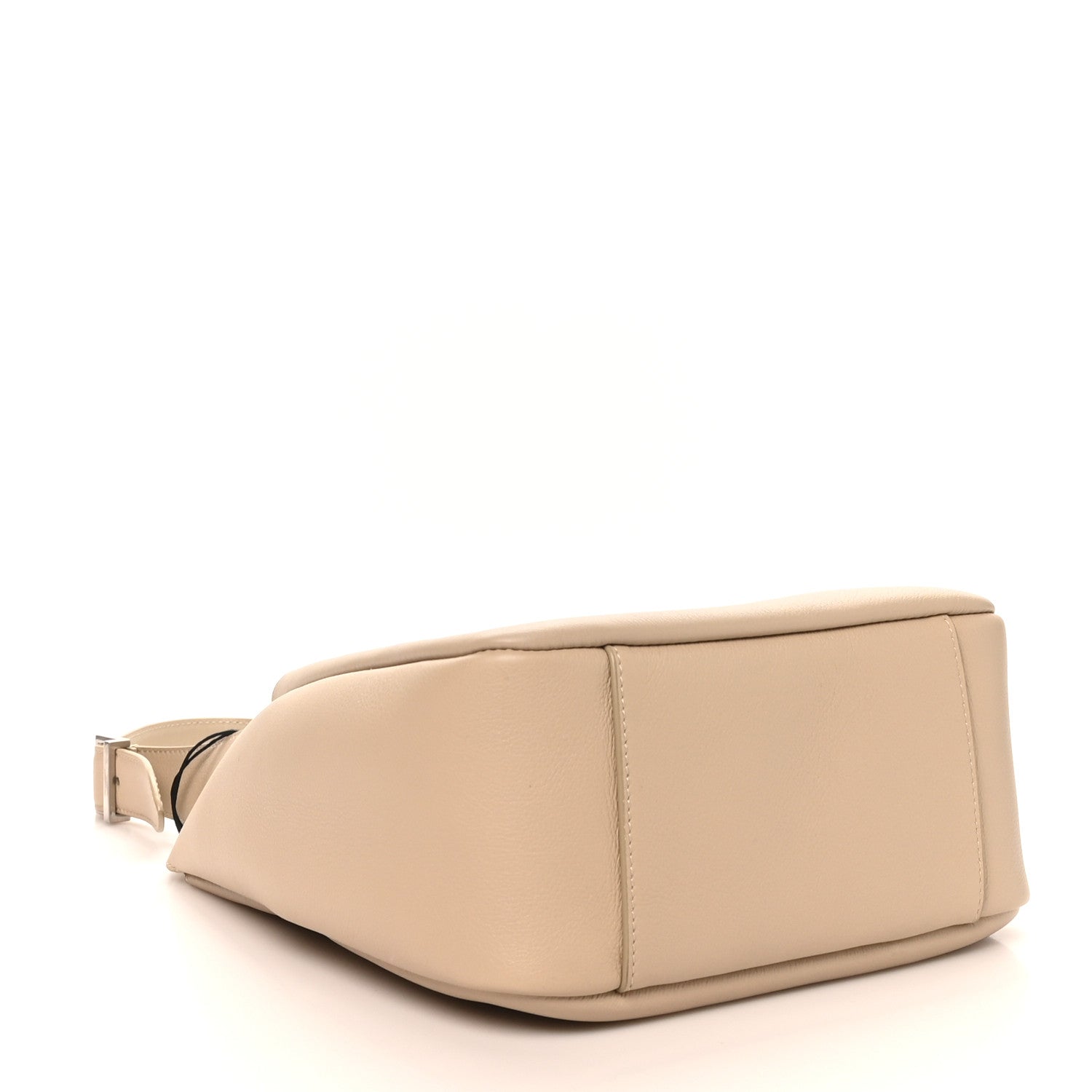 Saint Laurent Smooth Calfskin Small Le 5 A 7 Soft Hobo Sea Salt 4 of 9