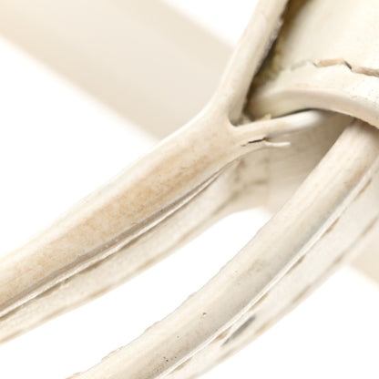 Celine Shiny Calfskin Medium Croque Bag Artic White 16 of 18