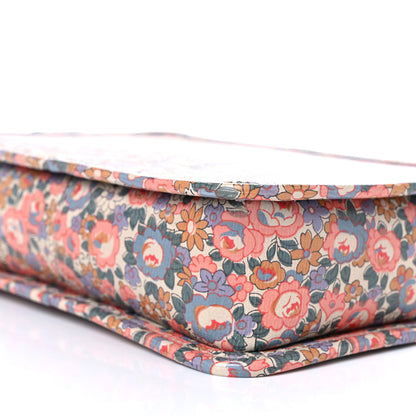 Gucci X LIBERTY OF LONDON Calfskin Infinity Abbey Zip Around Beauty Case Perfect Pink Ivory 9 of 9