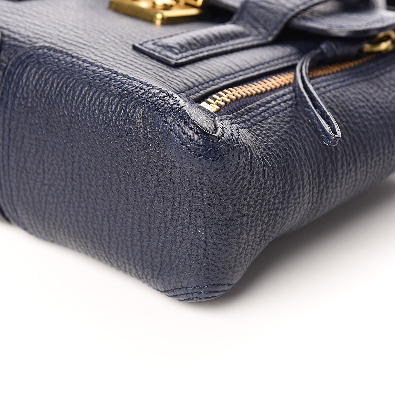 3.1 Phillip Lim 3.1 Textured Calfskin Mini Pashli Satchel Ink 13 of 16