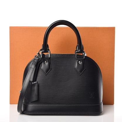 Louis Vuitton Epi Alma BB Black 9 of 9