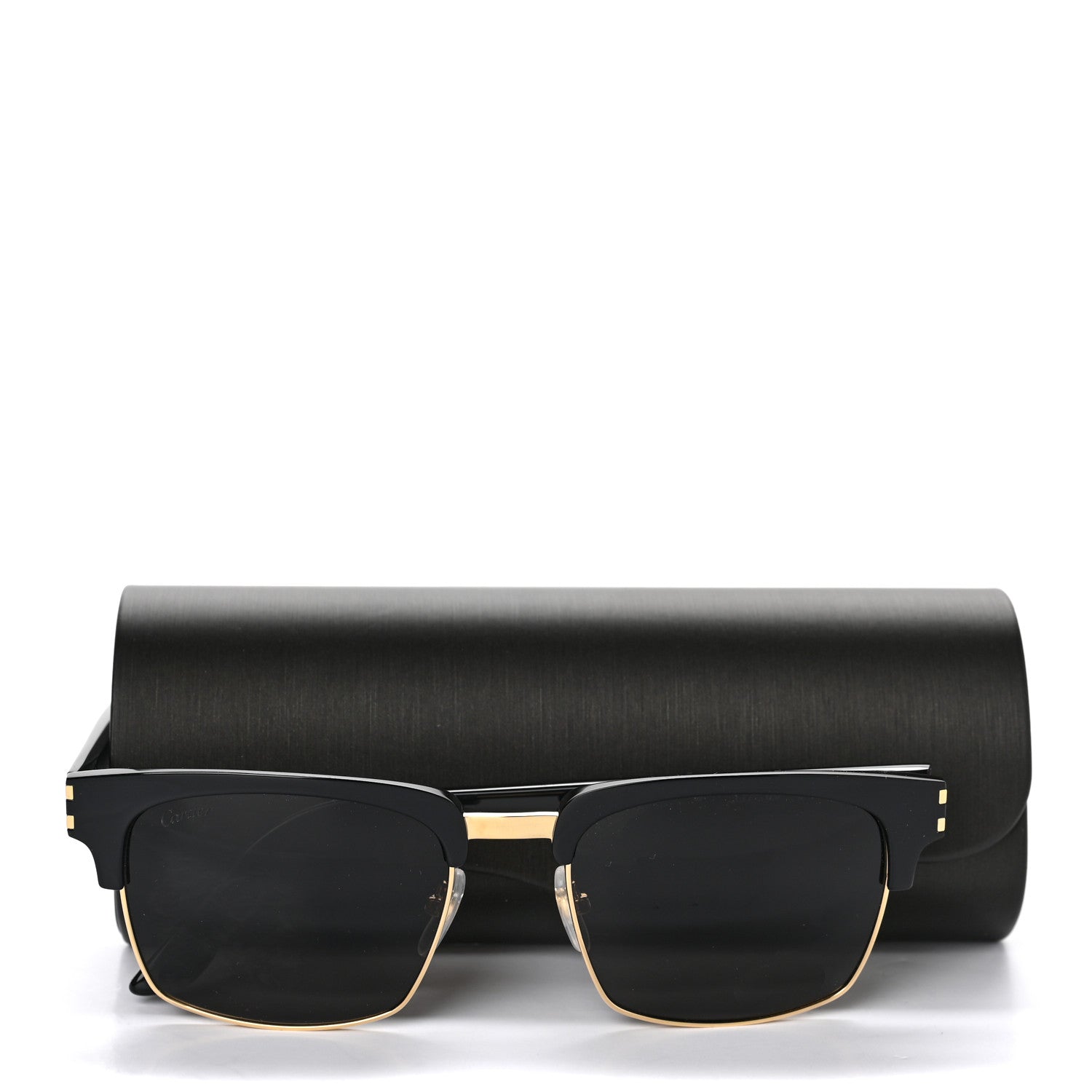 Cartier Acetate C Decor Sunglasses CT0132S Black 8 of 8