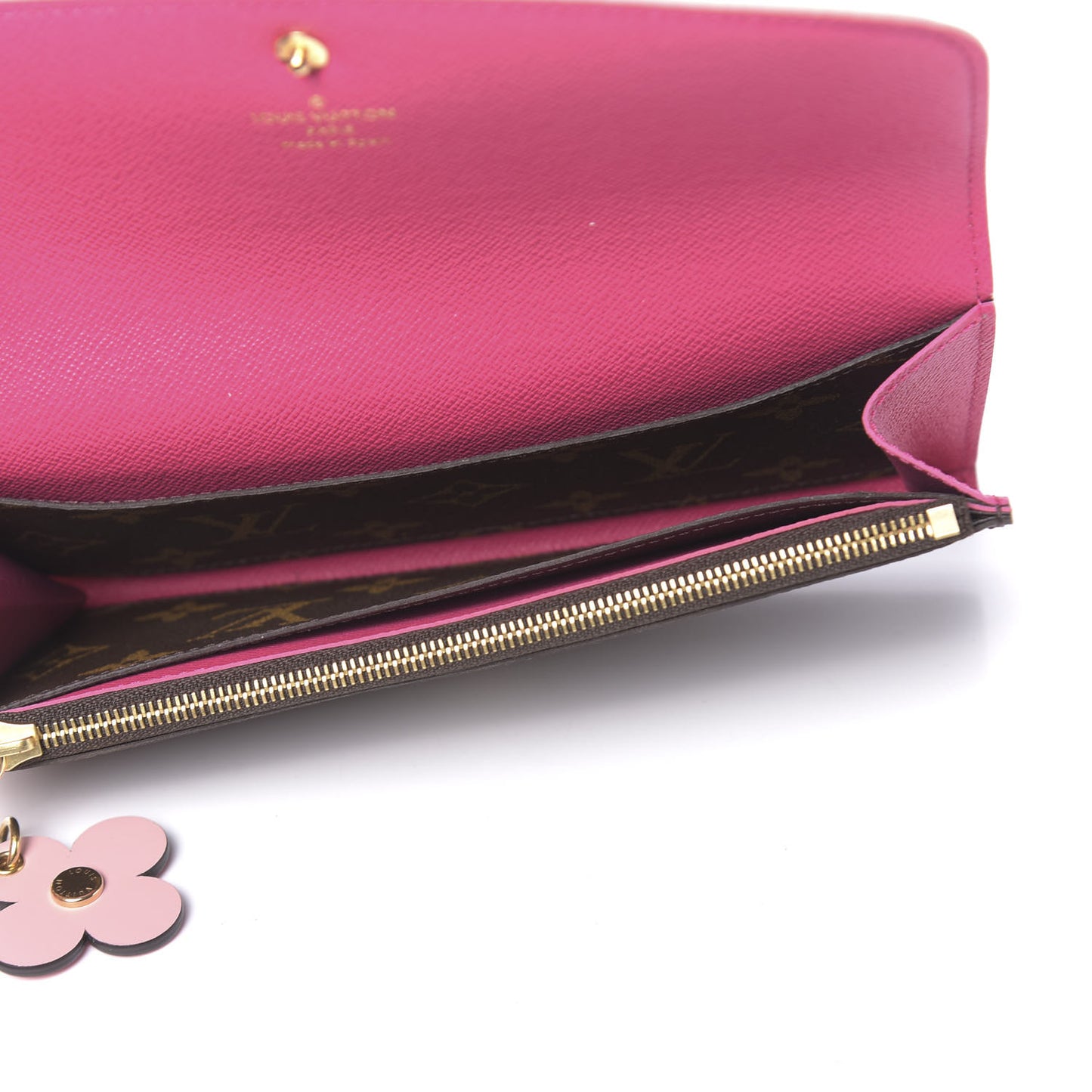 Monogram Bloom Flower Emilie Wallet