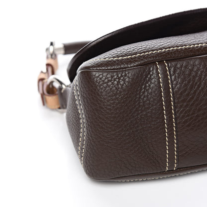 Prada Vitello Daino Shoulder Bag Caffe Naturale 8 of 10