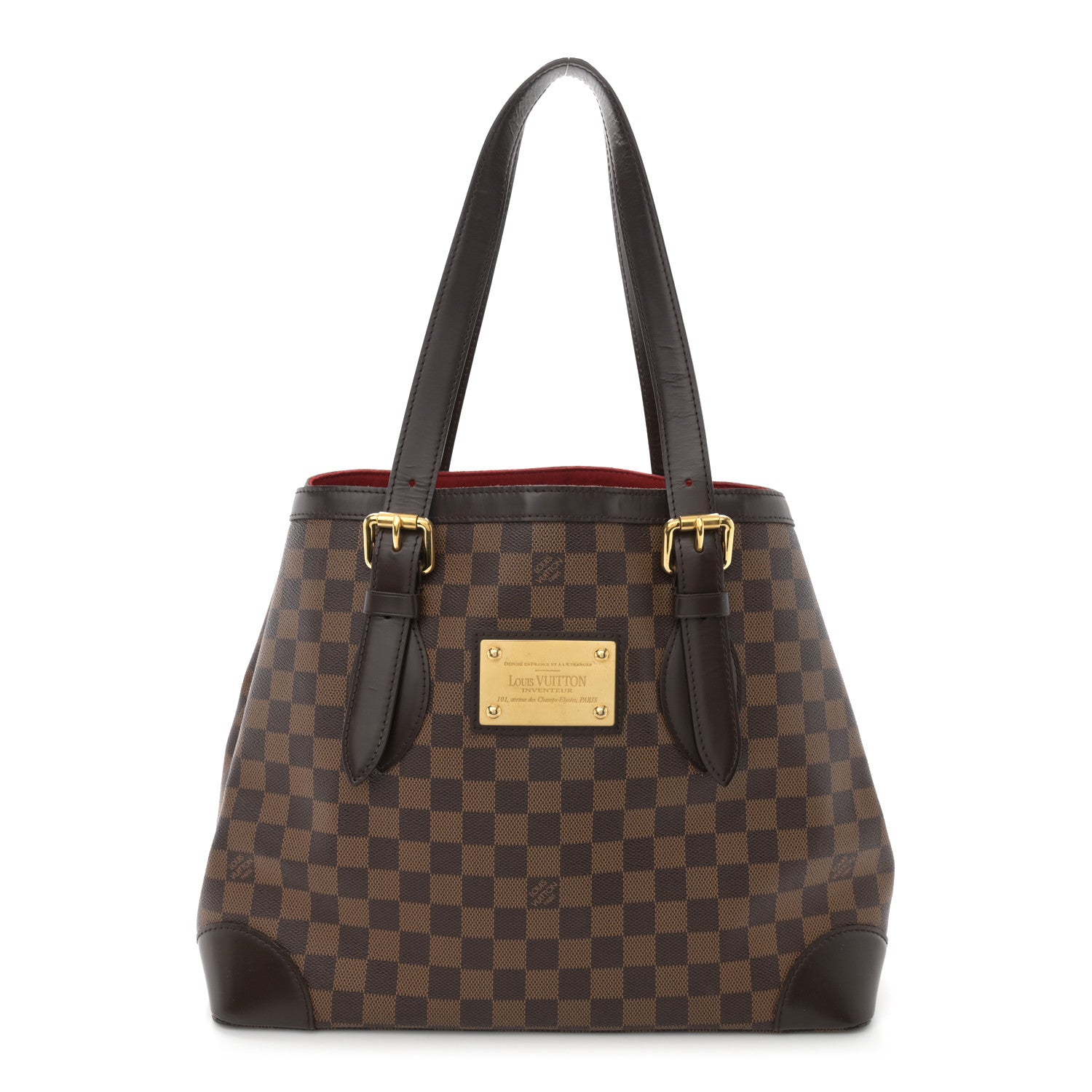 Louis Vuitton Damier Ebene Hampstead MM 1 of 10