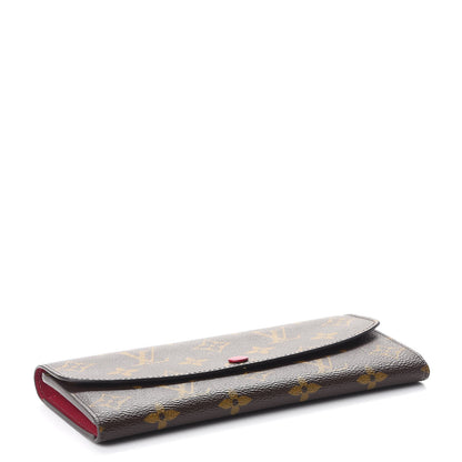 Louis Vuitton Monogram Emilie Wallet Fuchsia 4 of 7