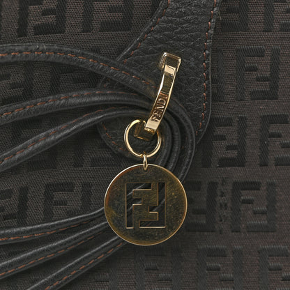 Fendi Zucchino Vitello Shopping Tote Brown 17 of 17