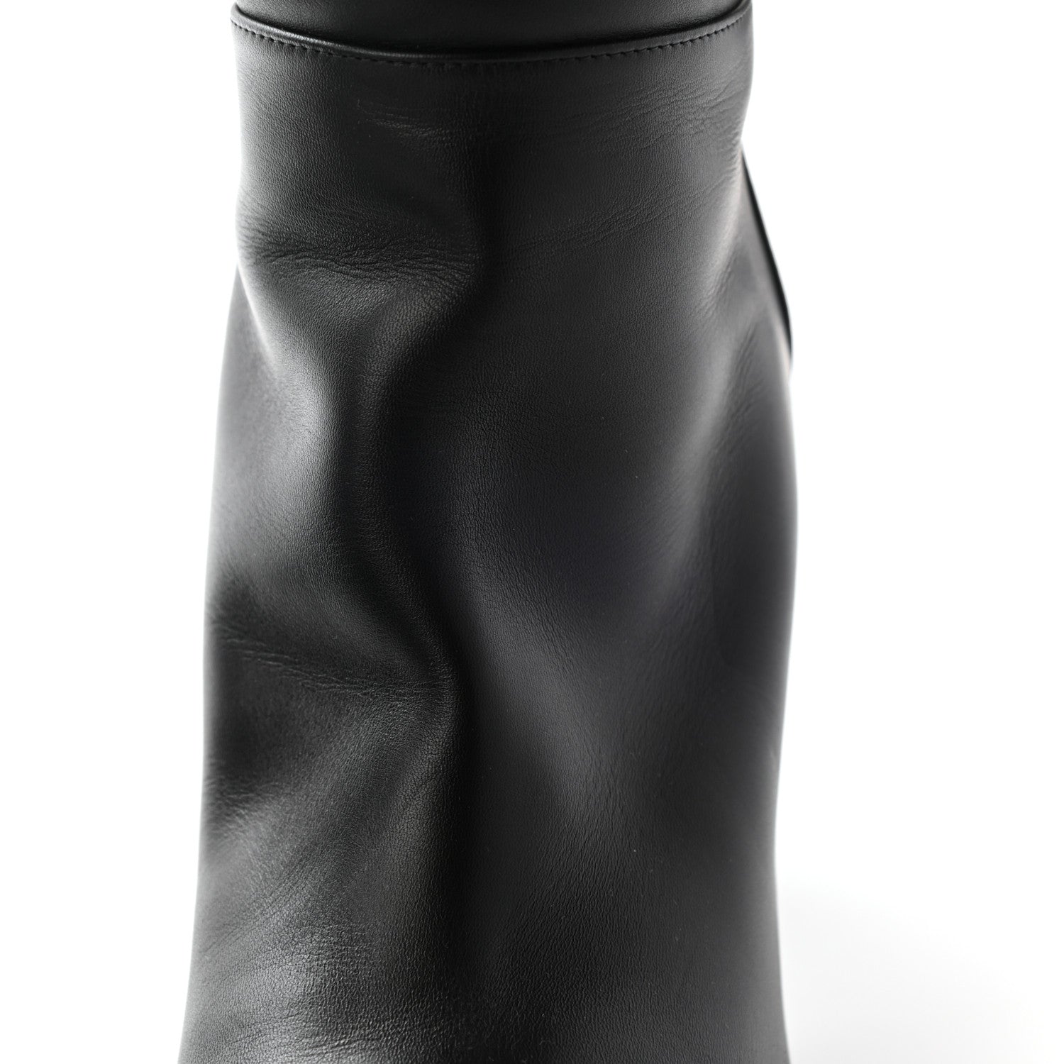 Hermes Heritage Calfskin Story Boots 38 Black 7 of 11