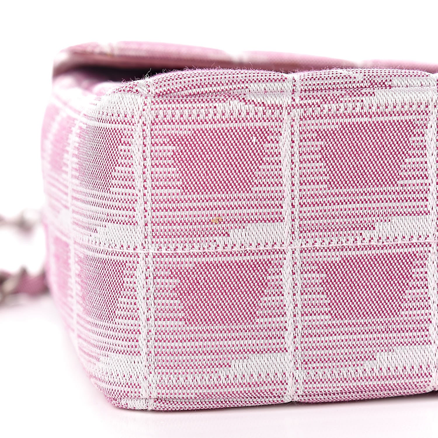 Chanel Nylon Medium Travel Flap Pink 12 of 12
