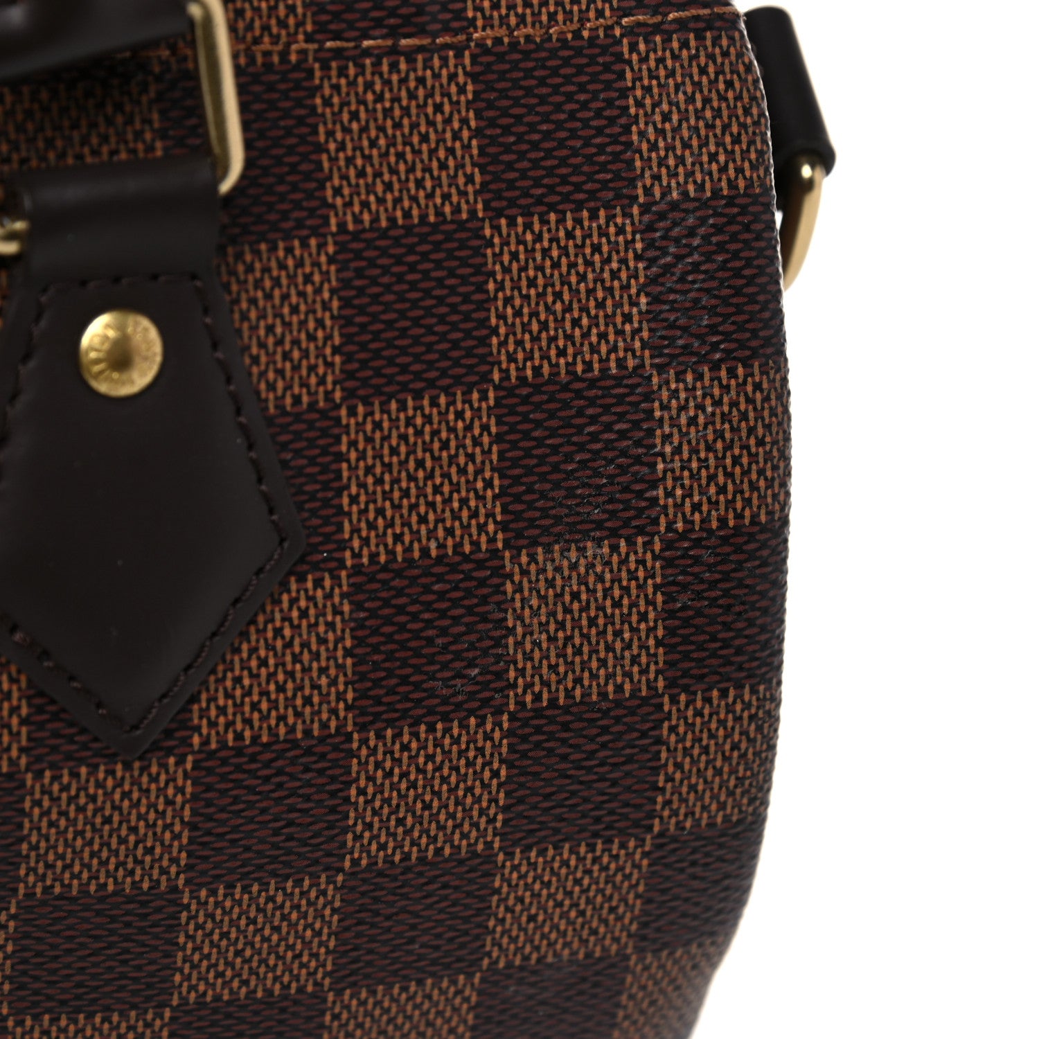 Louis Vuitton Damier Ebene Speedy Bandouliere 25 12 of 14