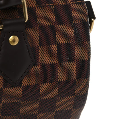 Louis Vuitton Damier Ebene Speedy Bandouliere 25 12 of 14