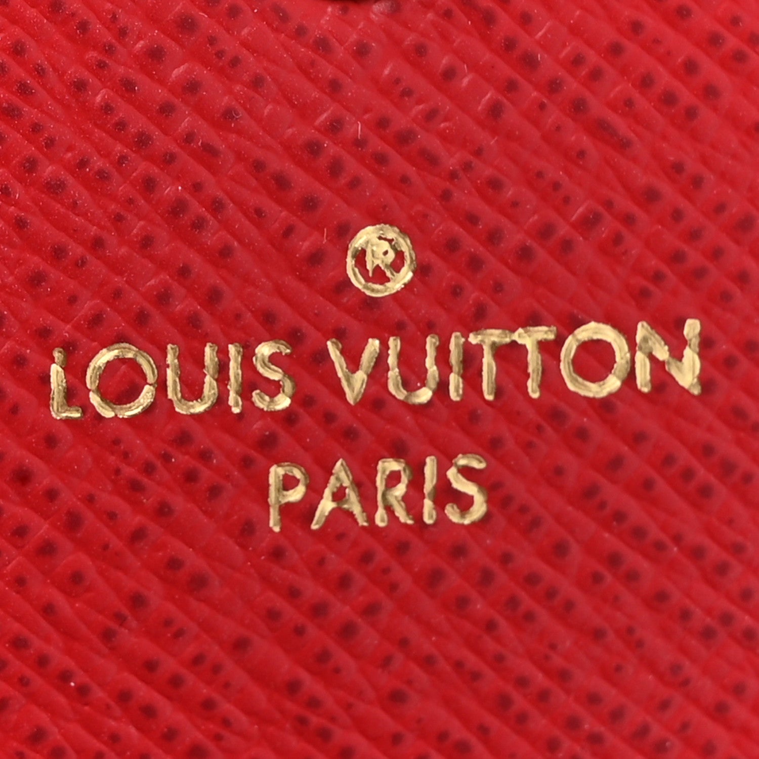 Louis Vuitton Damier Ebene Josephine Wallet Red 7 of 8