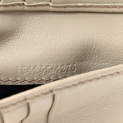 Gucci Guccissima D Ring Compact Wallet Off White 8 of 11