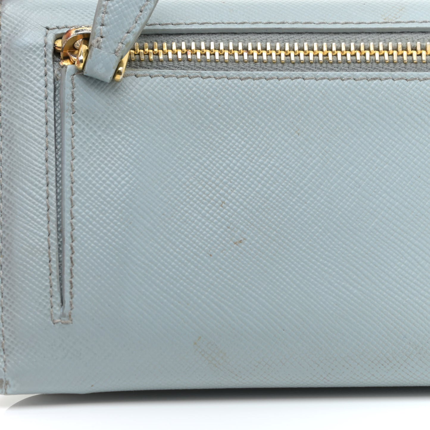 Saffiano Metal Continental Flap Wallet Lago