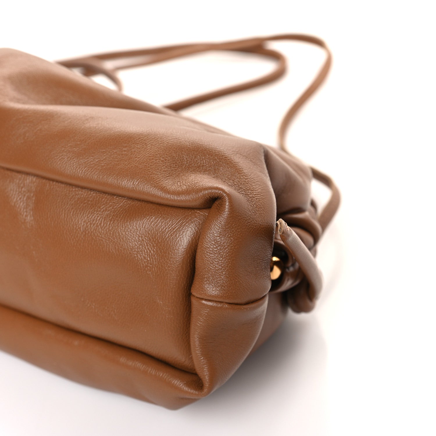 Mansur Gavriel Lambskin Cloud Mini Clutch Caramel 7 of 7