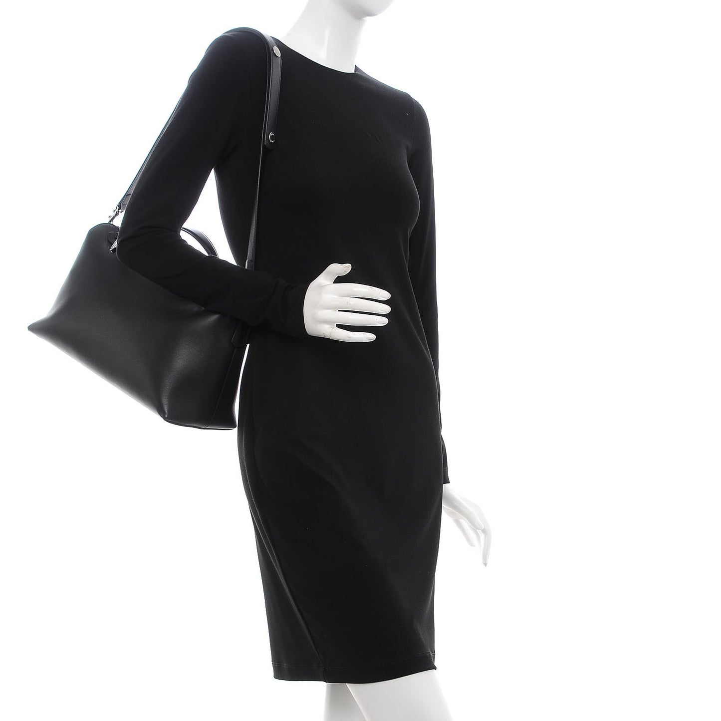 Vitello Dolce Large By The Way Boston Bag Black