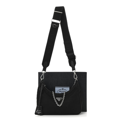 Prada Nylon Re-Edition 2005 Shoulder Bag Black 13 of 13