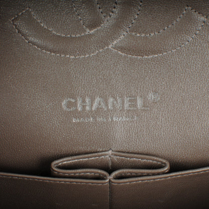 Chanel Tweed Quilted Medium Double Flap Grey 6 of 7