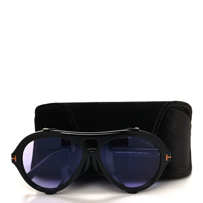 Tom Ford Acetate Neughman Sunglasses TF882 Black 7 of 7