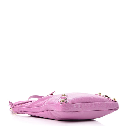 Balenciaga Agneau Giant 12 Gold Hardware Flat Crossbody Rose Berlingot 4 of 9