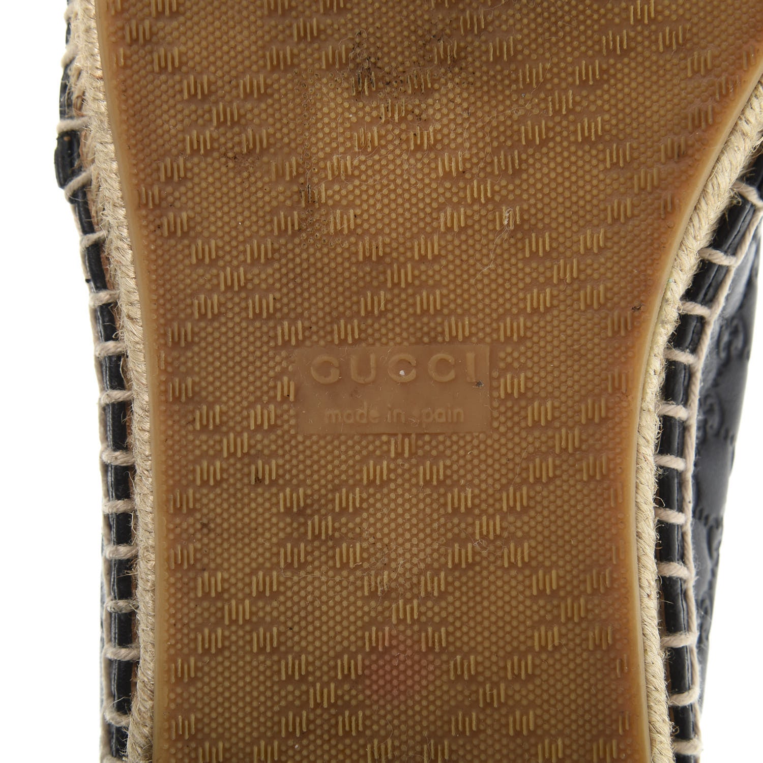 Gucci Microguccissima Signature Espadrilles 39 Black 7 of 9