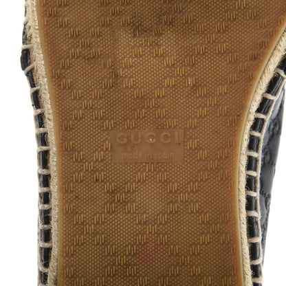 Gucci Microguccissima Signature Espadrilles 39 Black 7 of 9