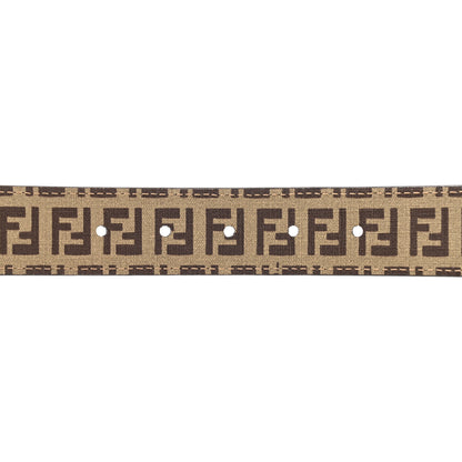 Fendi Zucchino Cuoio Belt 95 38 Beige Tortora Pietra 4 of 5