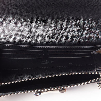 Louis Vuitton Monogram Stripe Twist Chain Wallet 4 of 8
