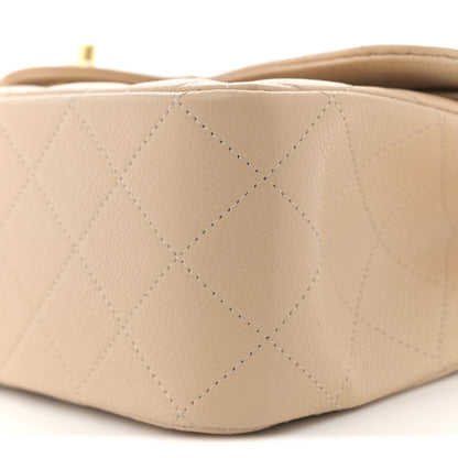 Chanel Caviar Quilted Jumbo Double Flap Beige Clair 10 of 12
