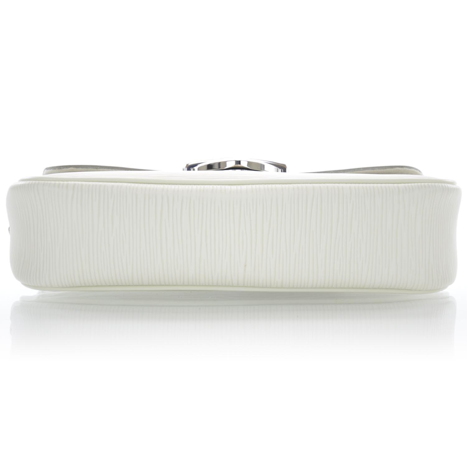 Louis Vuitton Epi Montaigne Clutch Ivory 6 of 10