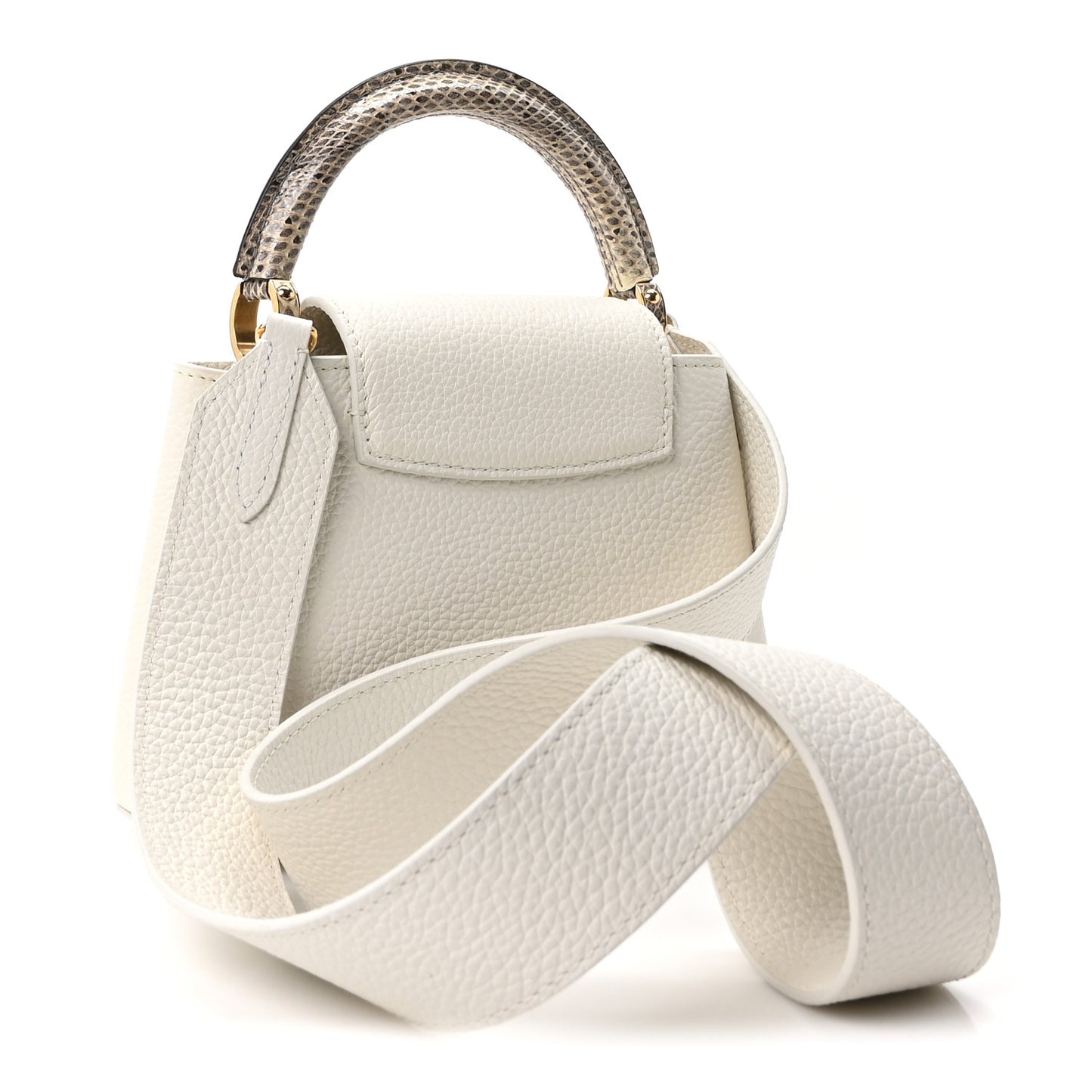 Taurillon Ayers Capucines Mini White Snow White