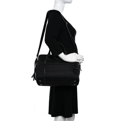 Prada Tessuto Nylon Bomber Tote Black 2 of 12