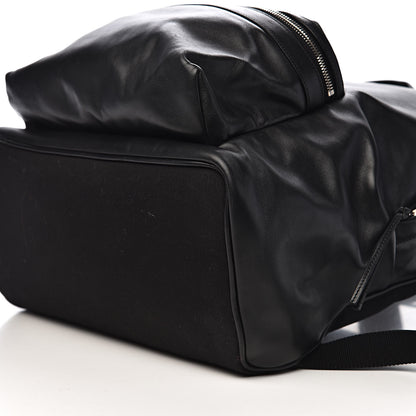 Saint Laurent Lambskin City Backpack Black 11 of 12