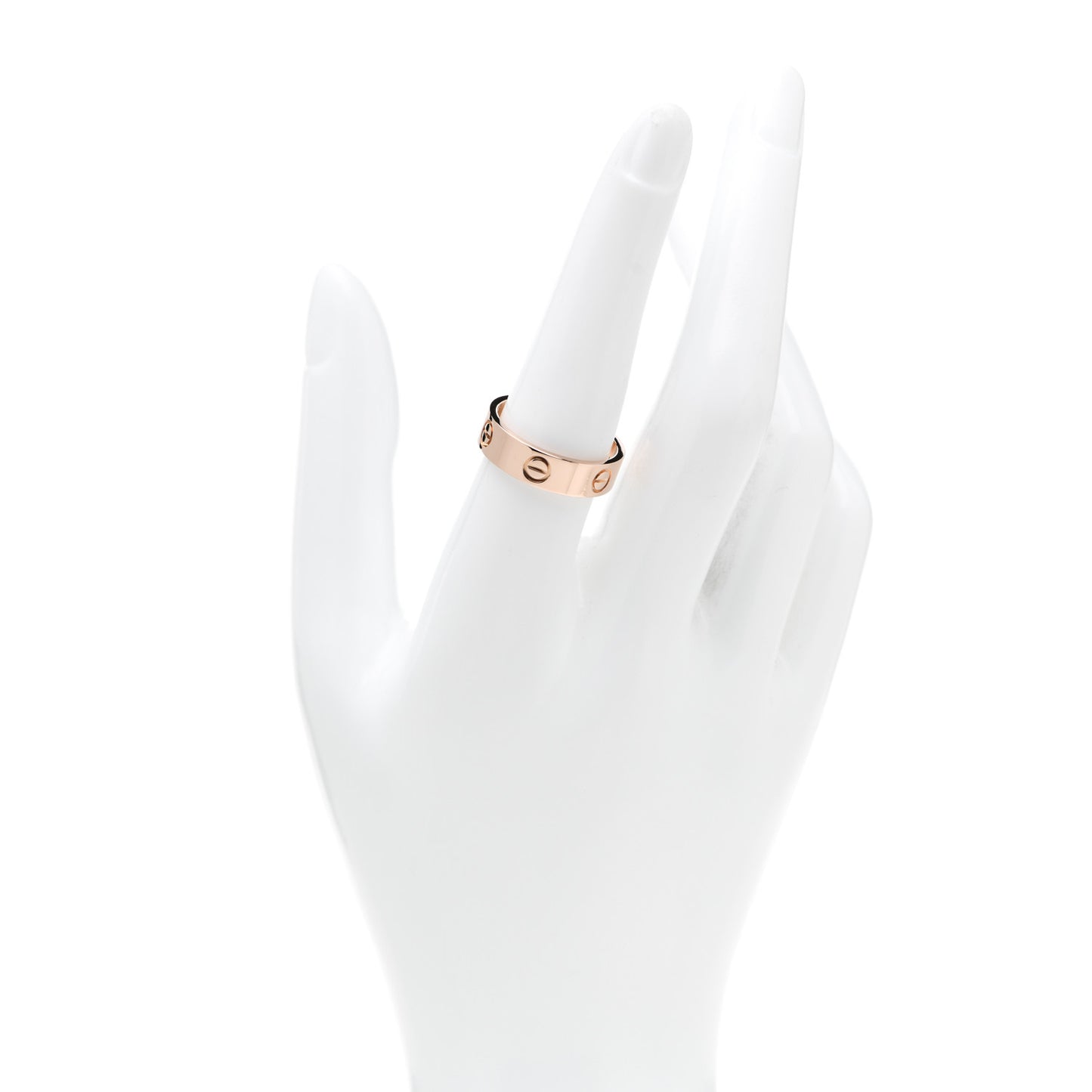 18K Pink Gold 5.5mm LOVE Ring 57 8